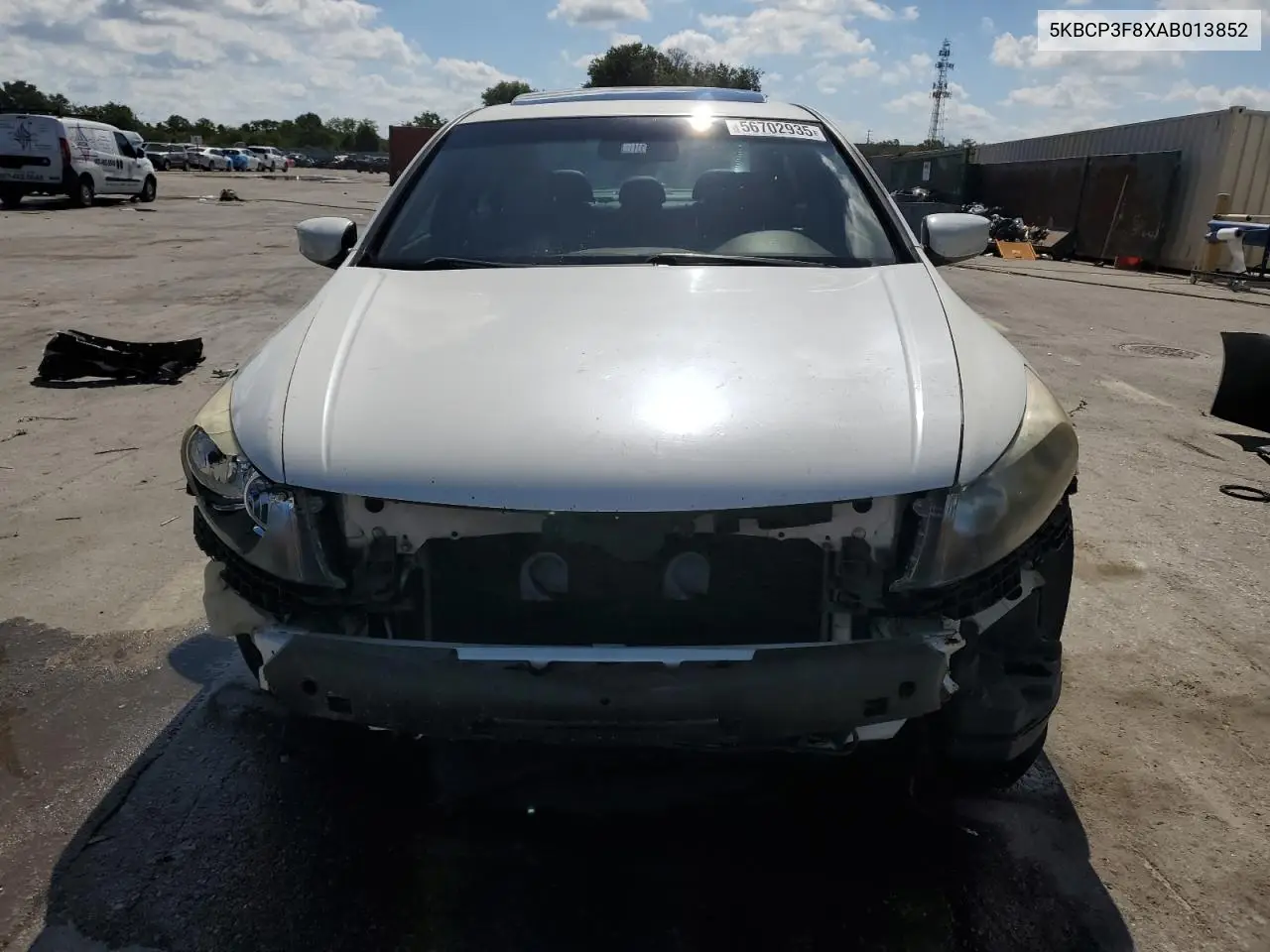 2010 Honda Accord Exl VIN: 5KBCP3F8XAB013852 Lot: 56702935