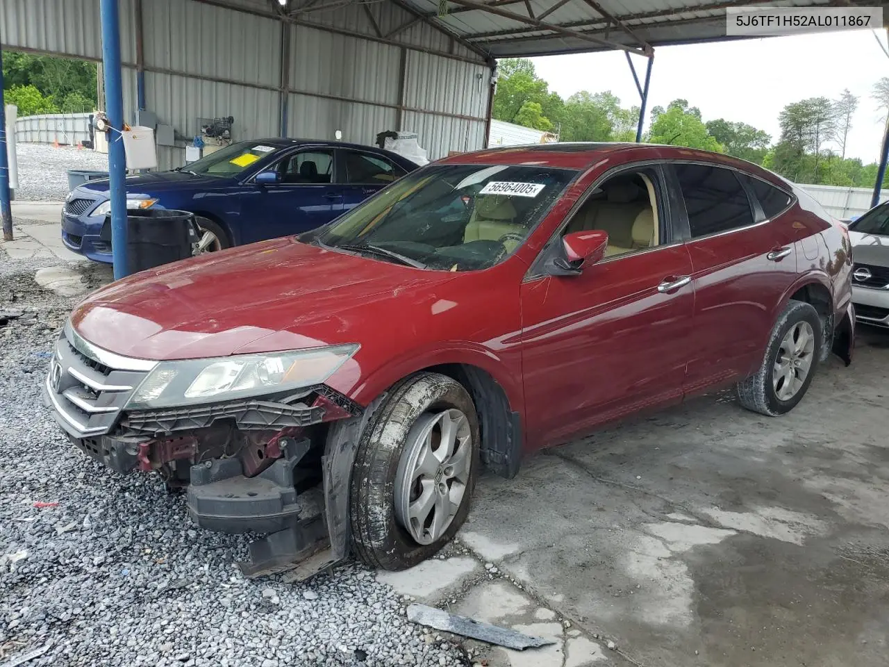 2010 Honda Accord Crosstour Exl VIN: 5J6TF1H52AL011867 Lot: 56964005
