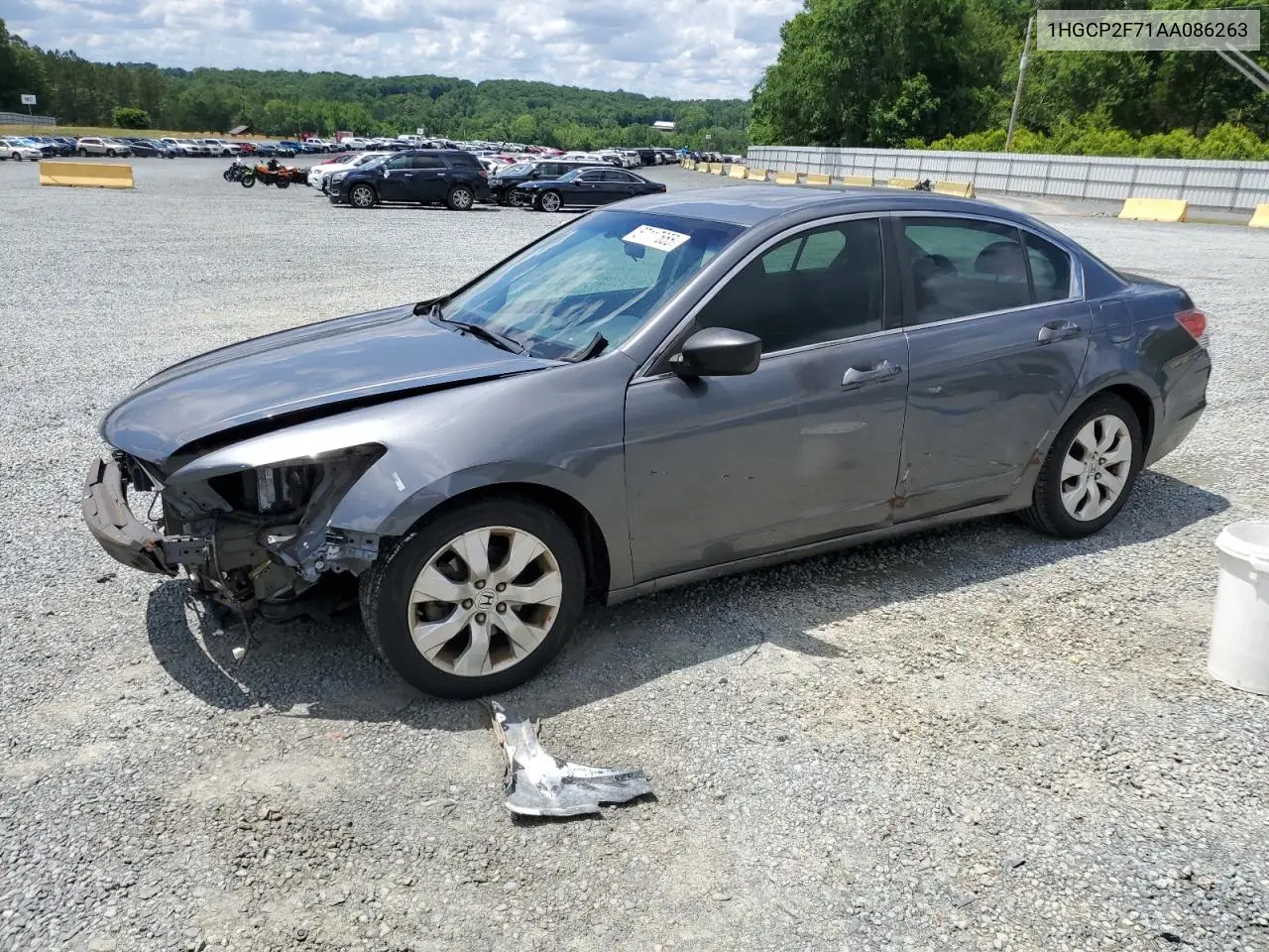2010 Honda Accord Ex VIN: 1HGCP2F71AA086263 Lot: 57117655