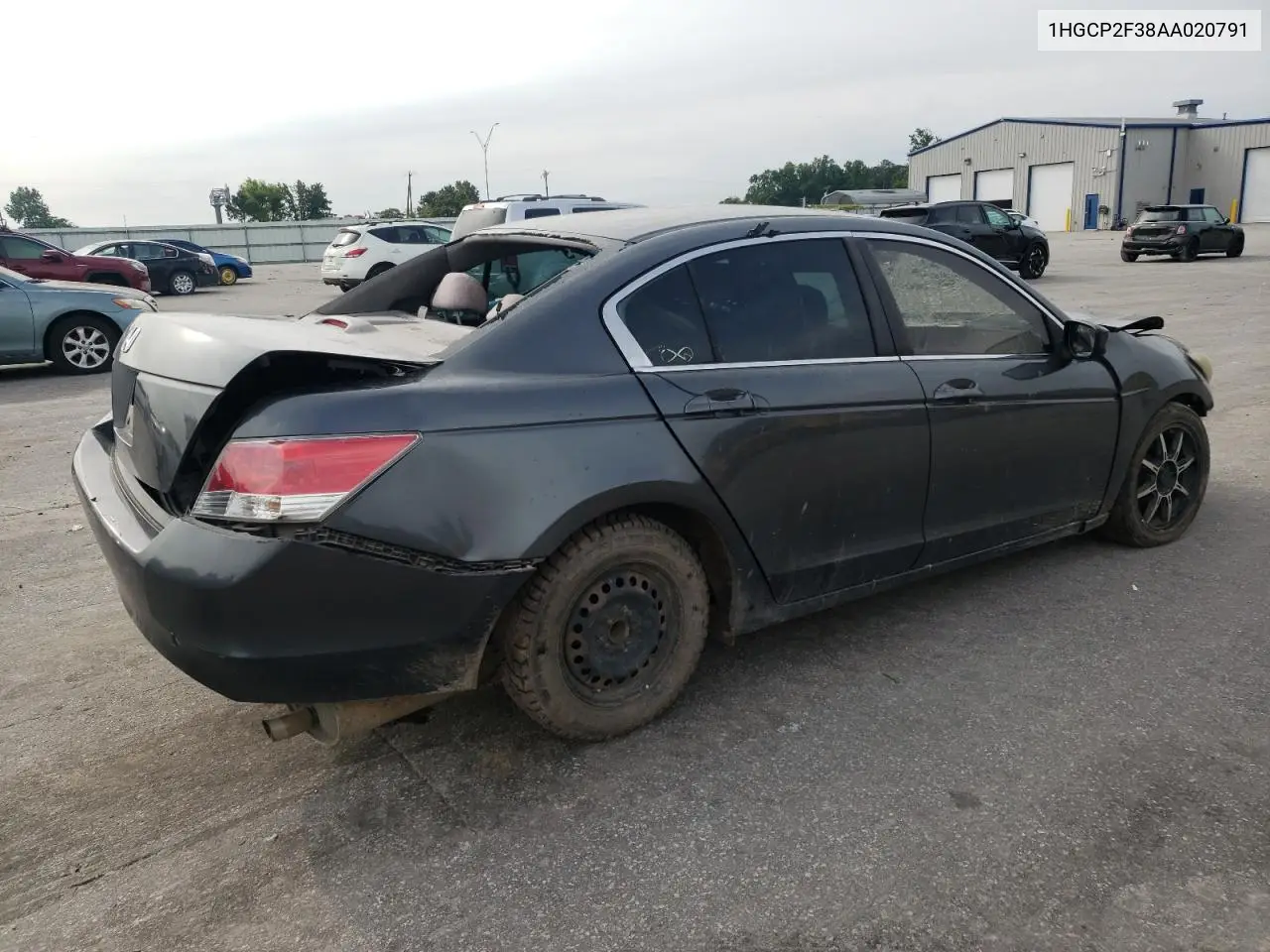 2010 Honda Accord Lx VIN: 1HGCP2F38AA020791 Lot: 57842265