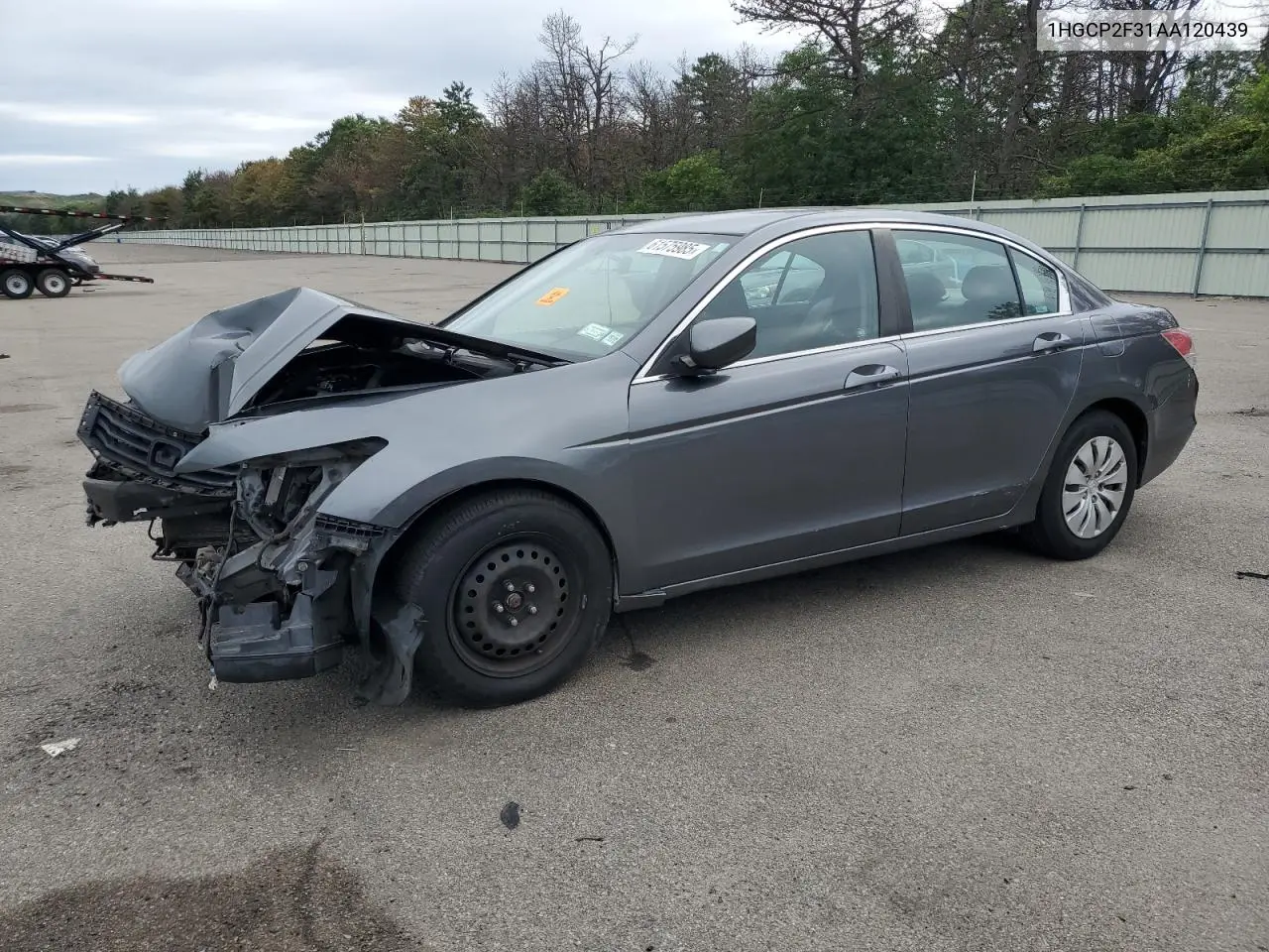 2010 Honda Accord Lx VIN: 1HGCP2F31AA120439 Lot: 61575985