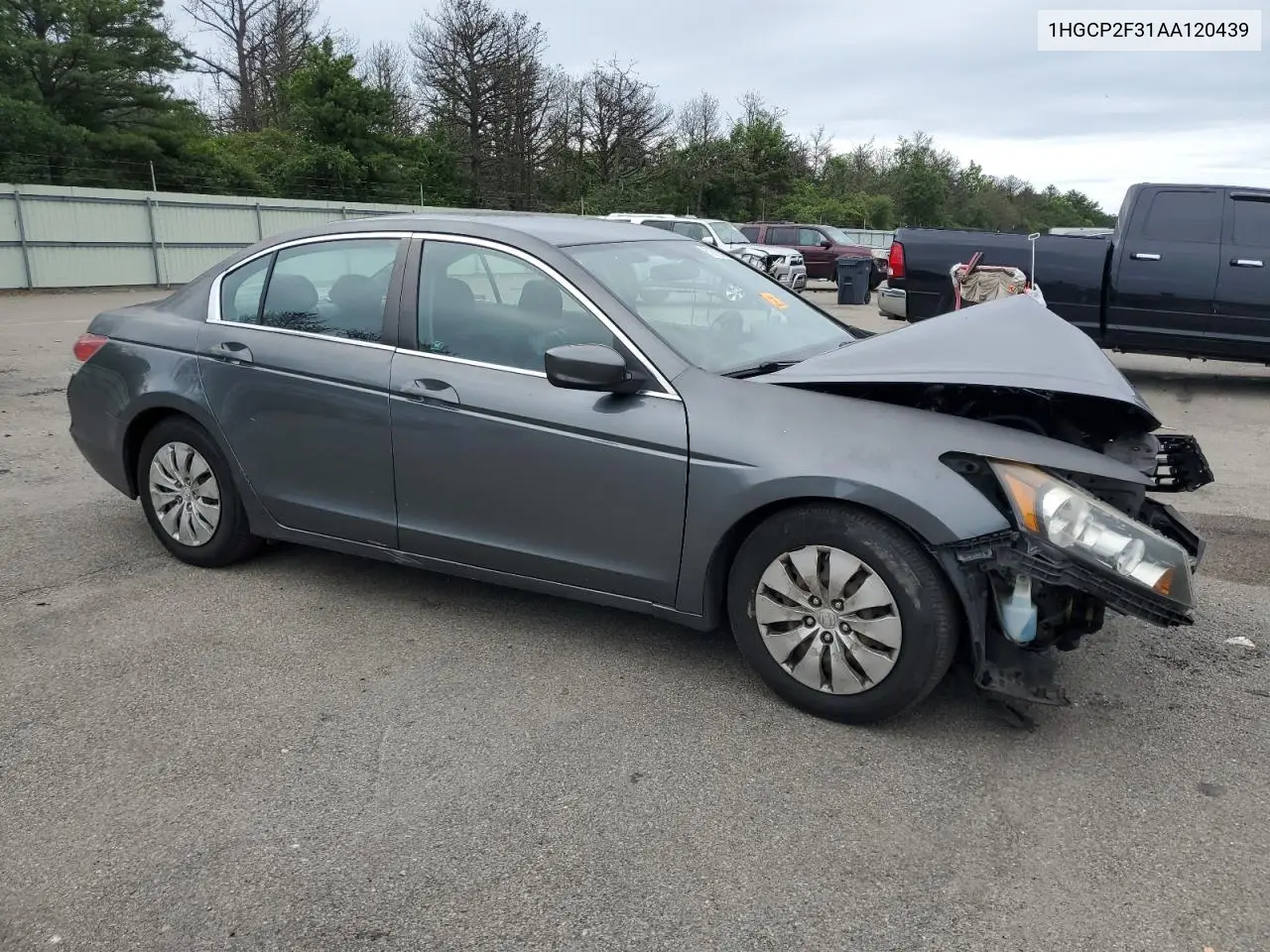 2010 Honda Accord Lx VIN: 1HGCP2F31AA120439 Lot: 61575985