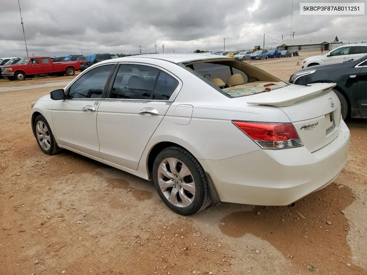 2010 Honda Accord Exl VIN: 5KBCP3F87AB011251 Lot: 61617225