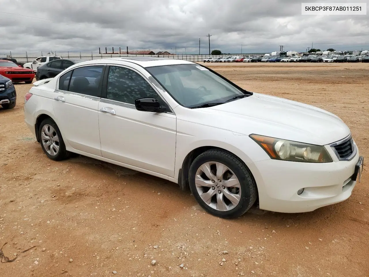 2010 Honda Accord Exl VIN: 5KBCP3F87AB011251 Lot: 61617225