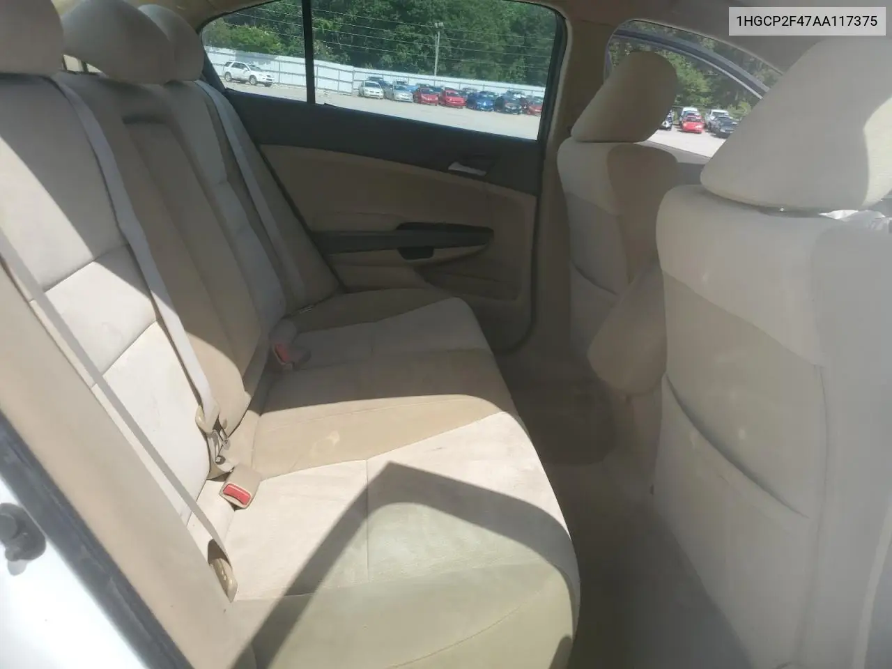 2010 Honda Accord Lxp VIN: 1HGCP2F47AA117375 Lot: 61823415