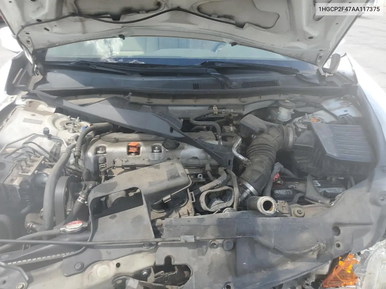 2010 Honda Accord Lxp VIN: 1HGCP2F47AA117375 Lot: 61823415