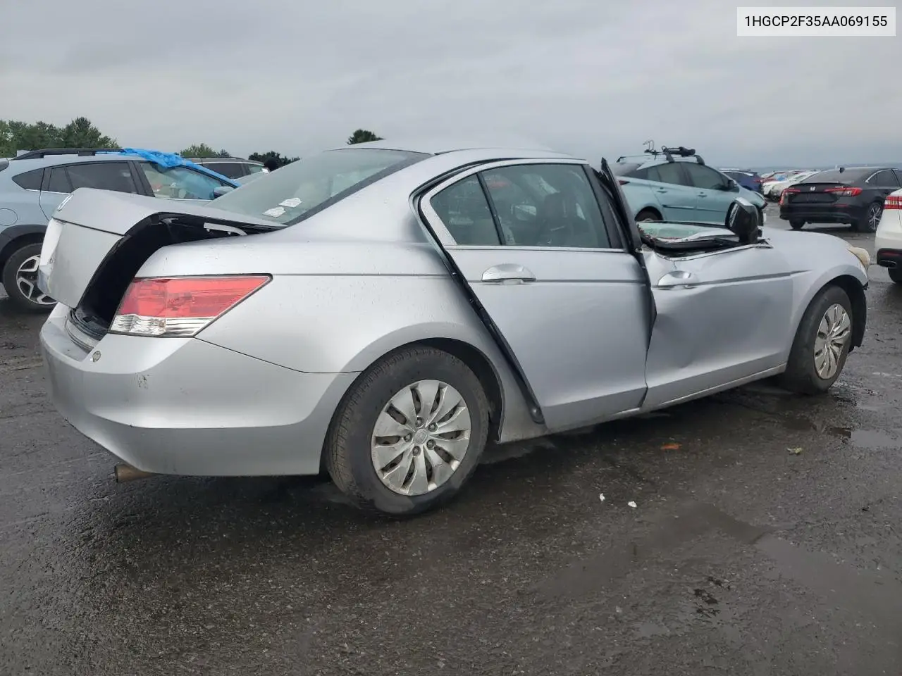 2010 Honda Accord Lx VIN: 1HGCP2F35AA069155 Lot: 62036295