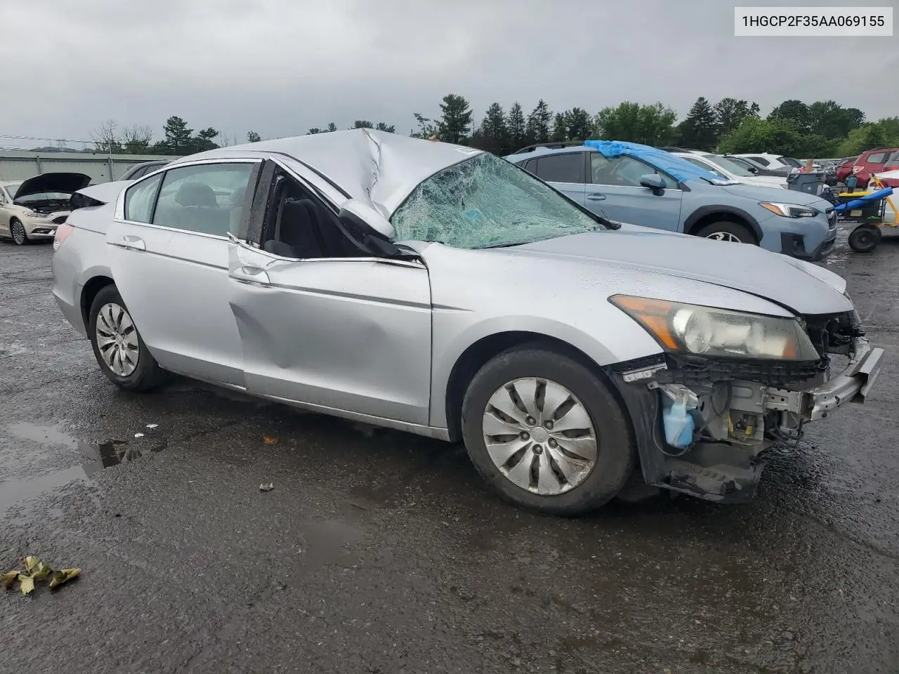 2010 Honda Accord Lx VIN: 1HGCP2F35AA069155 Lot: 62036295