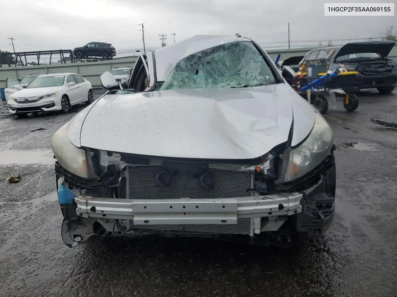 2010 Honda Accord Lx VIN: 1HGCP2F35AA069155 Lot: 62036295