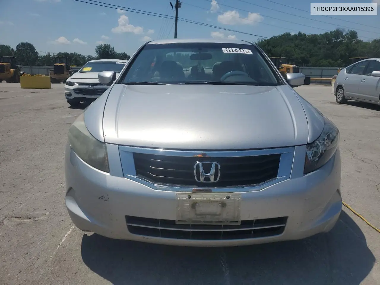 2010 Honda Accord Lx VIN: 1HGCP2F3XAA015396 Lot: 62292325