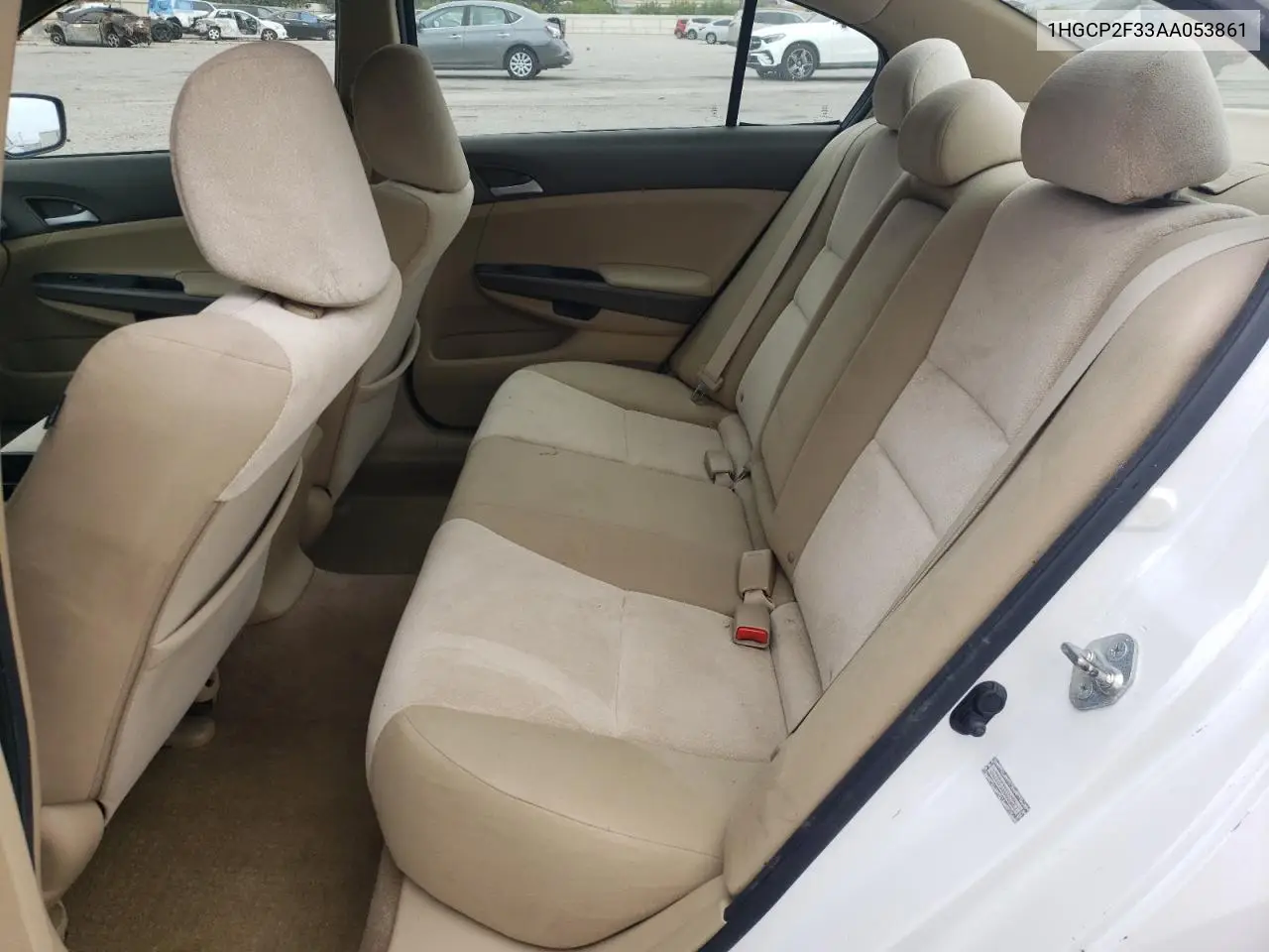 2010 Honda Accord Lx VIN: 1HGCP2F33AA053861 Lot: 62416465