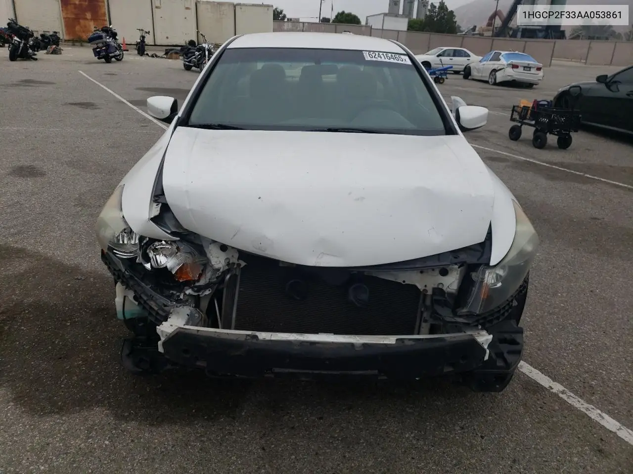 2010 Honda Accord Lx VIN: 1HGCP2F33AA053861 Lot: 62416465