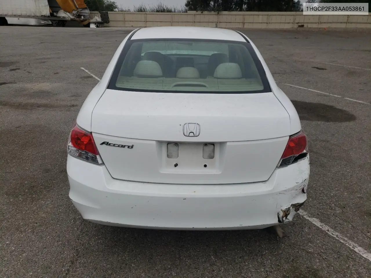 2010 Honda Accord Lx VIN: 1HGCP2F33AA053861 Lot: 62416465
