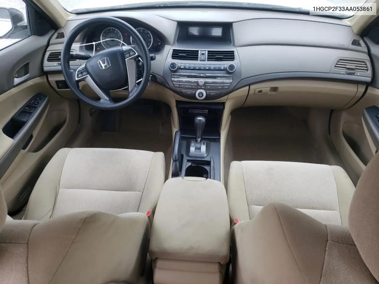 2010 Honda Accord Lx VIN: 1HGCP2F33AA053861 Lot: 62416465
