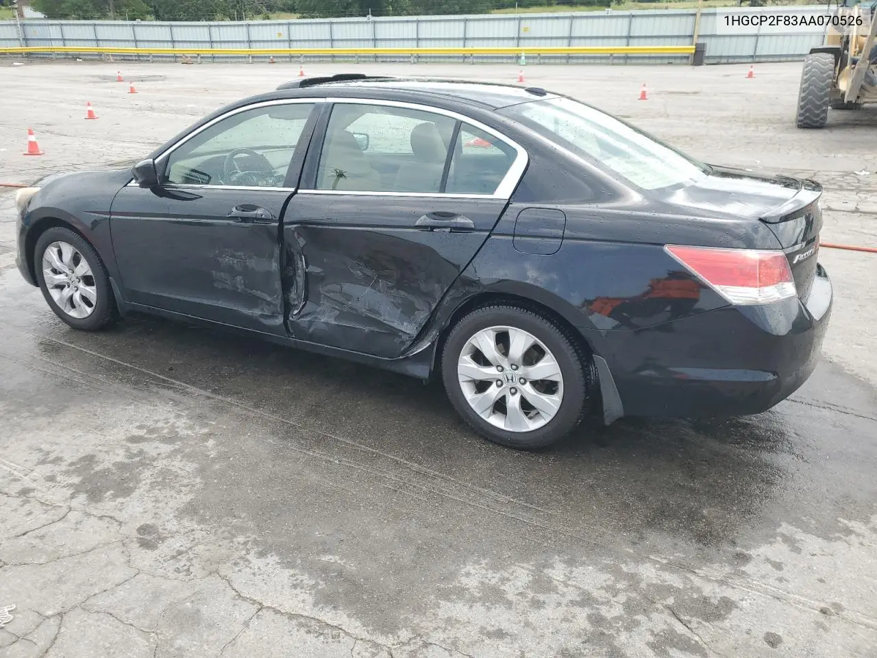 2010 Honda Accord Exl VIN: 1HGCP2F83AA070526 Lot: 62726935