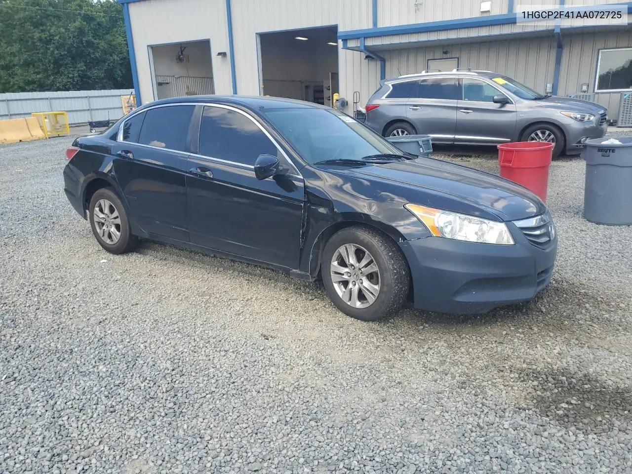 2010 Honda Accord Lxp VIN: 1HGCP2F41AA072725 Lot: 62827705