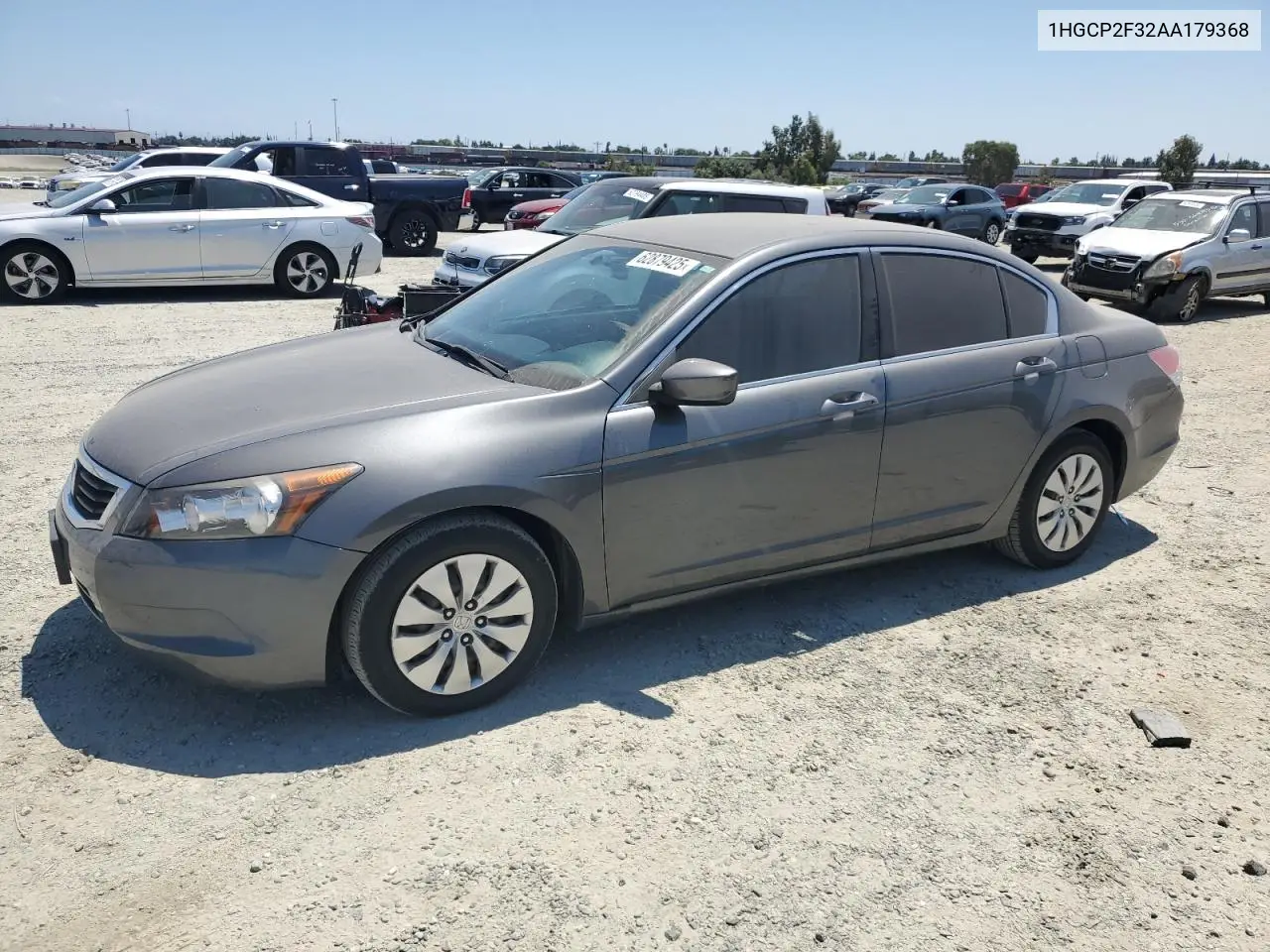 2010 Honda Accord Lx VIN: 1HGCP2F32AA179368 Lot: 62879425