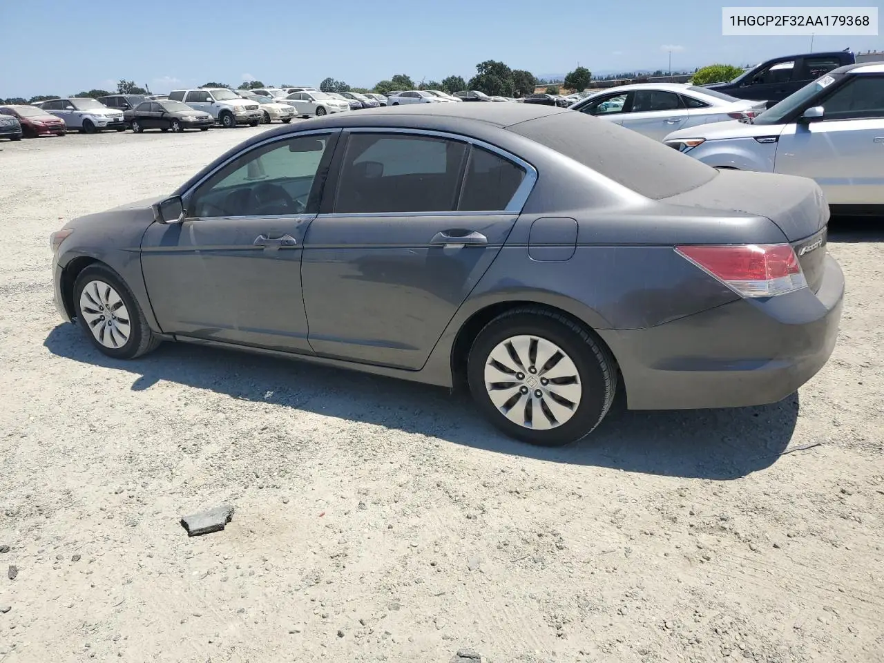 2010 Honda Accord Lx VIN: 1HGCP2F32AA179368 Lot: 62879425