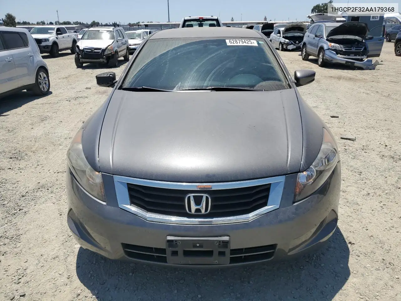 2010 Honda Accord Lx VIN: 1HGCP2F32AA179368 Lot: 62879425