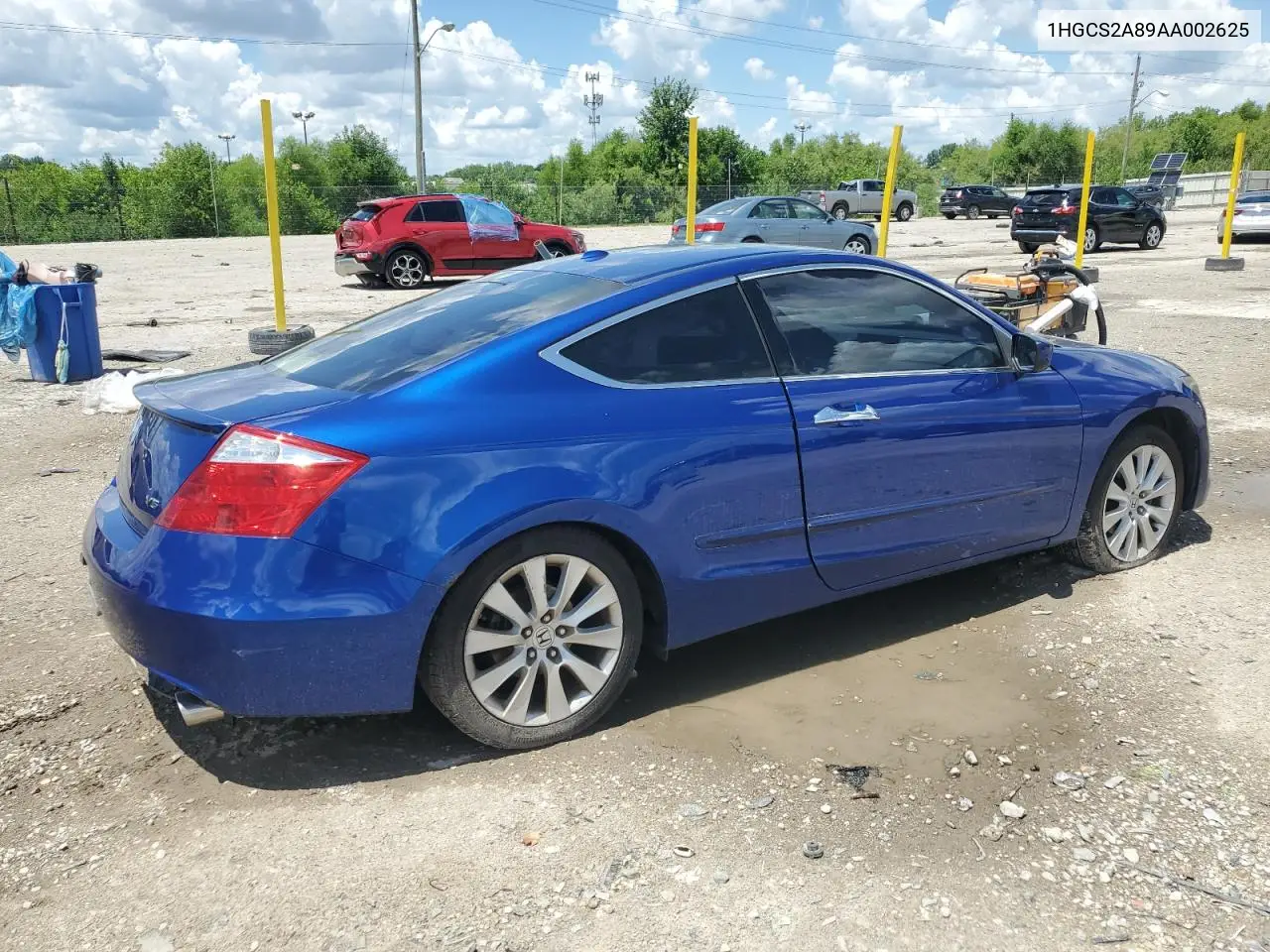 2010 Honda Accord Exl VIN: 1HGCS2A89AA002625 Lot: 62929645