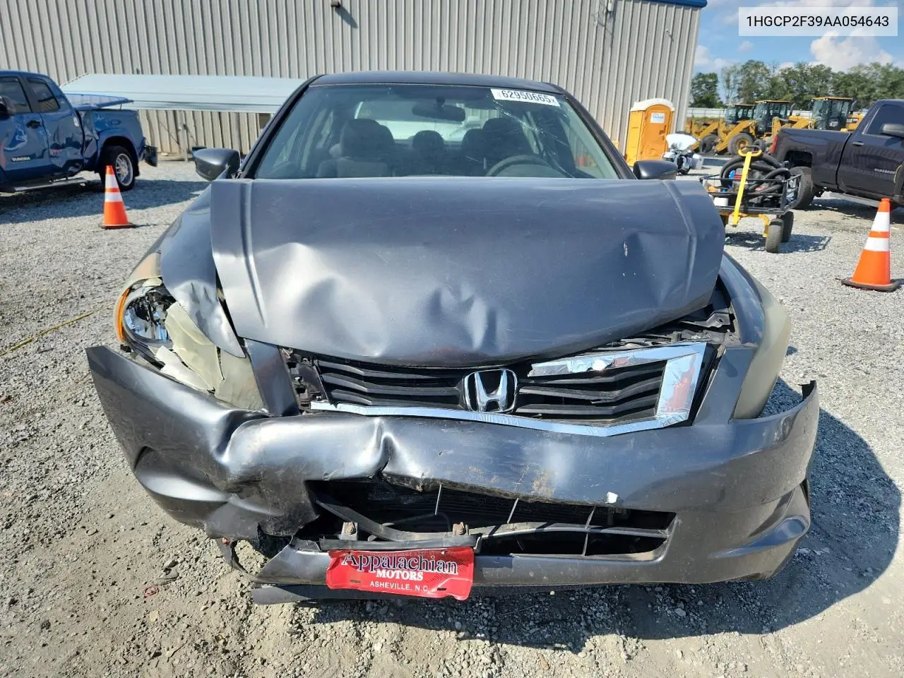 2010 Honda Accord Lx VIN: 1HGCP2F39AA054643 Lot: 62950665