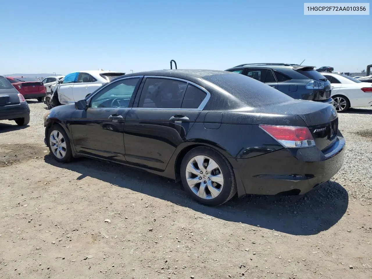 2010 Honda Accord Ex VIN: 1HGCP2F72AA010356 Lot: 62954745