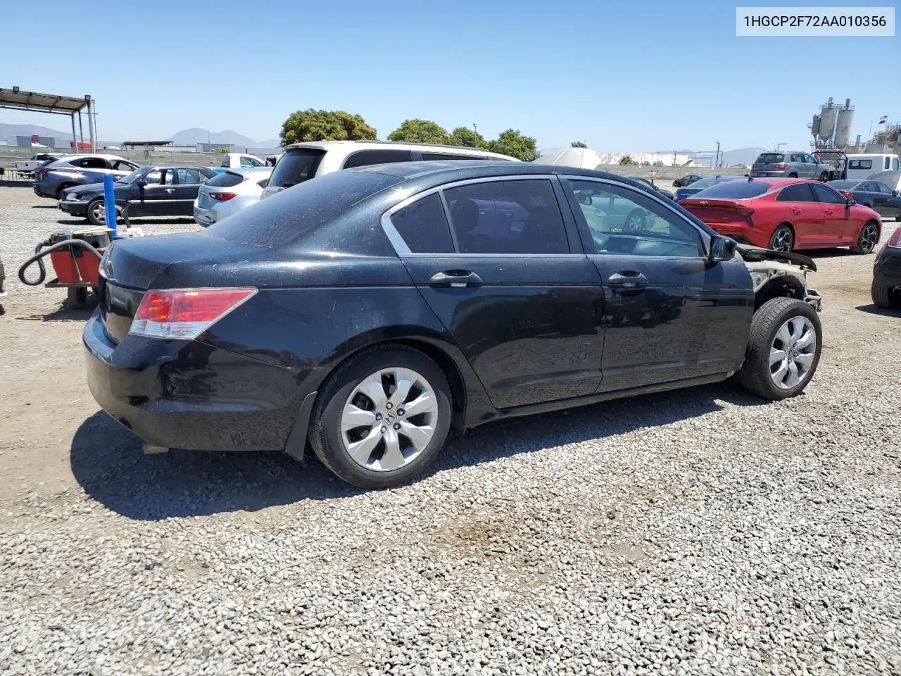 2010 Honda Accord Ex VIN: 1HGCP2F72AA010356 Lot: 62954745