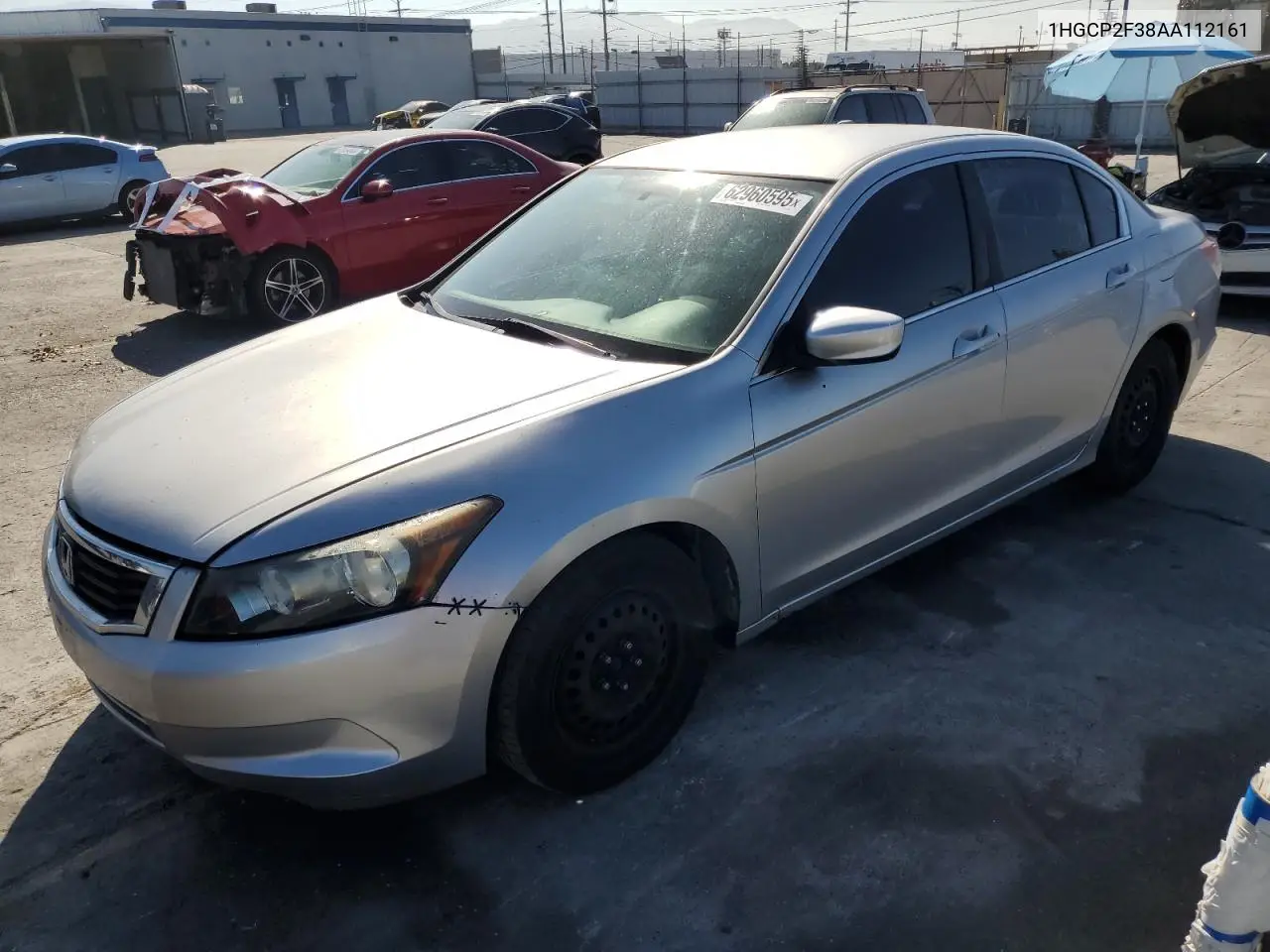 2010 Honda Accord Lx VIN: 1HGCP2F38AA112161 Lot: 62960595