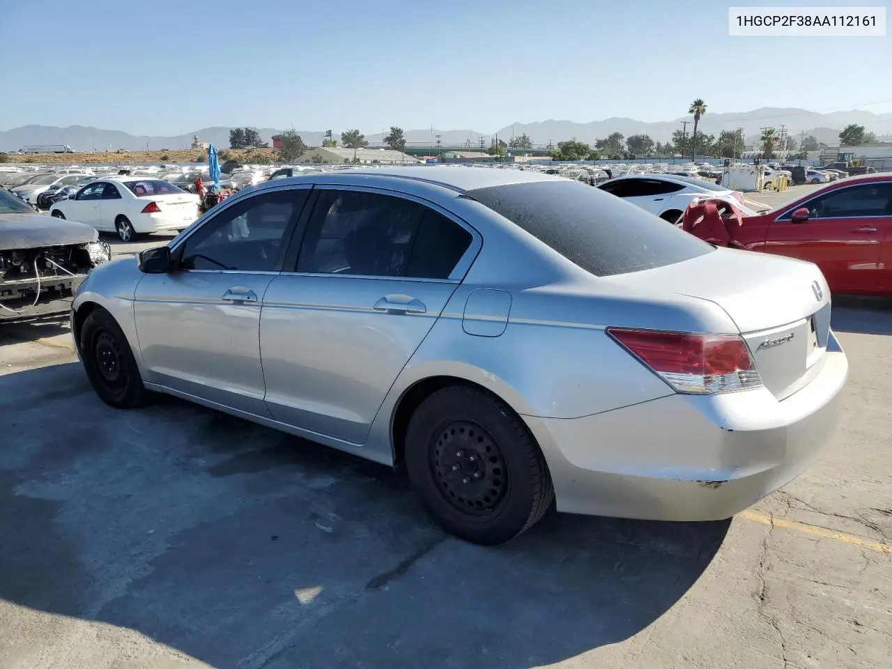 2010 Honda Accord Lx VIN: 1HGCP2F38AA112161 Lot: 62960595