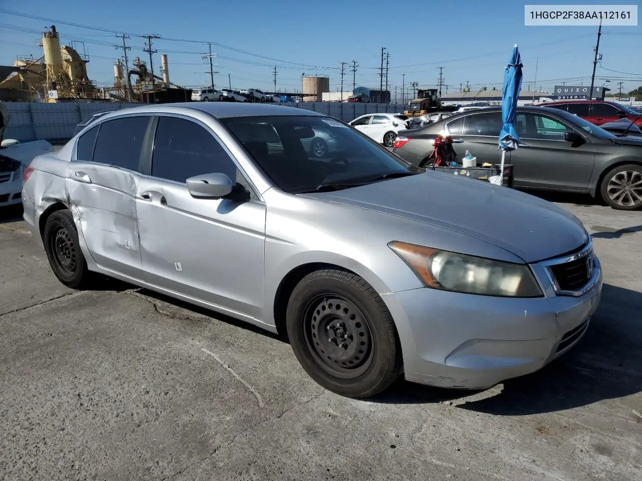 2010 Honda Accord Lx VIN: 1HGCP2F38AA112161 Lot: 62960595