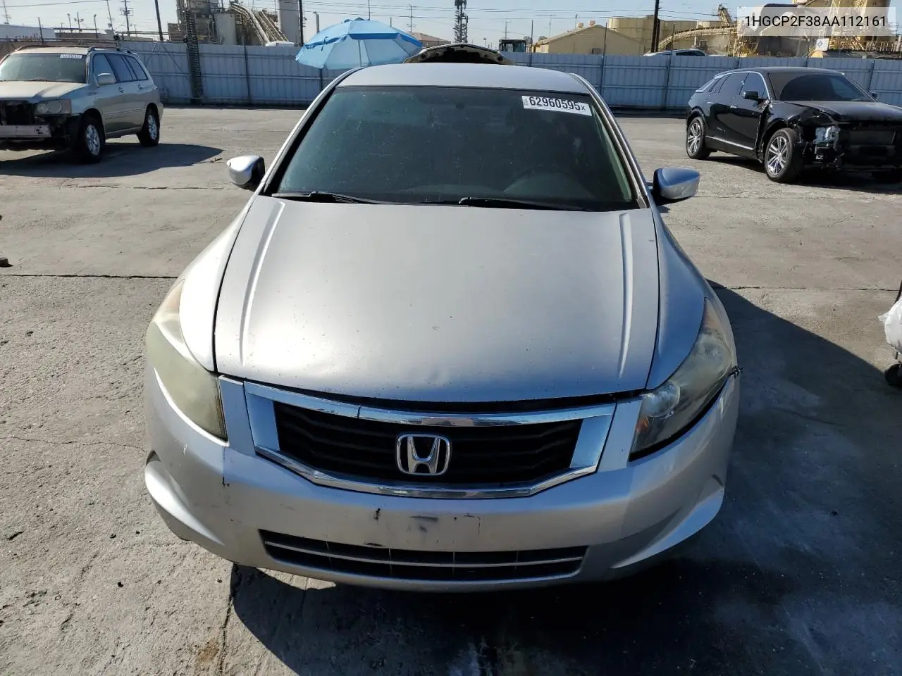 2010 Honda Accord Lx VIN: 1HGCP2F38AA112161 Lot: 62960595