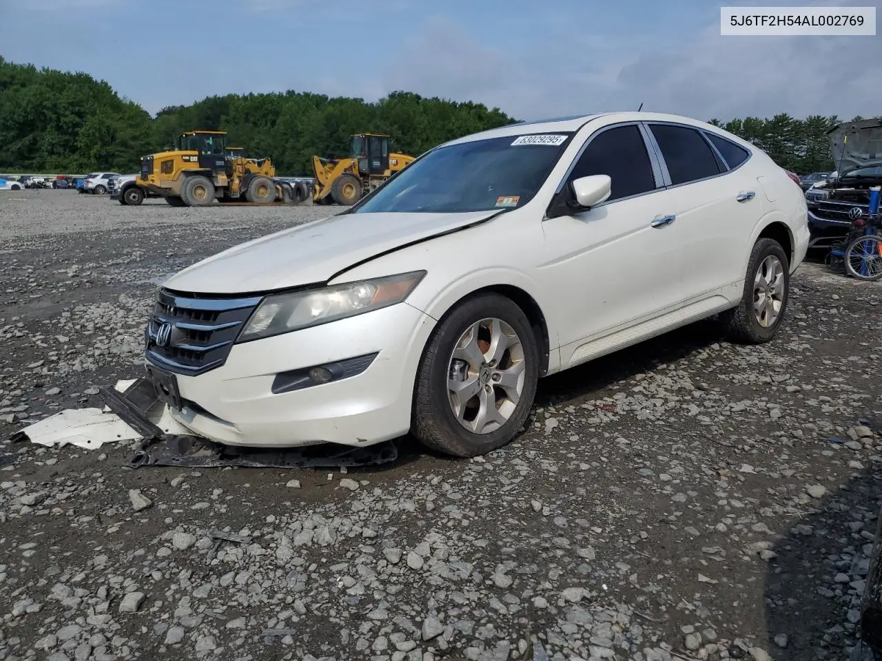 2010 Honda Accord Crosstour Exl VIN: 5J6TF2H54AL002769 Lot: 63029295