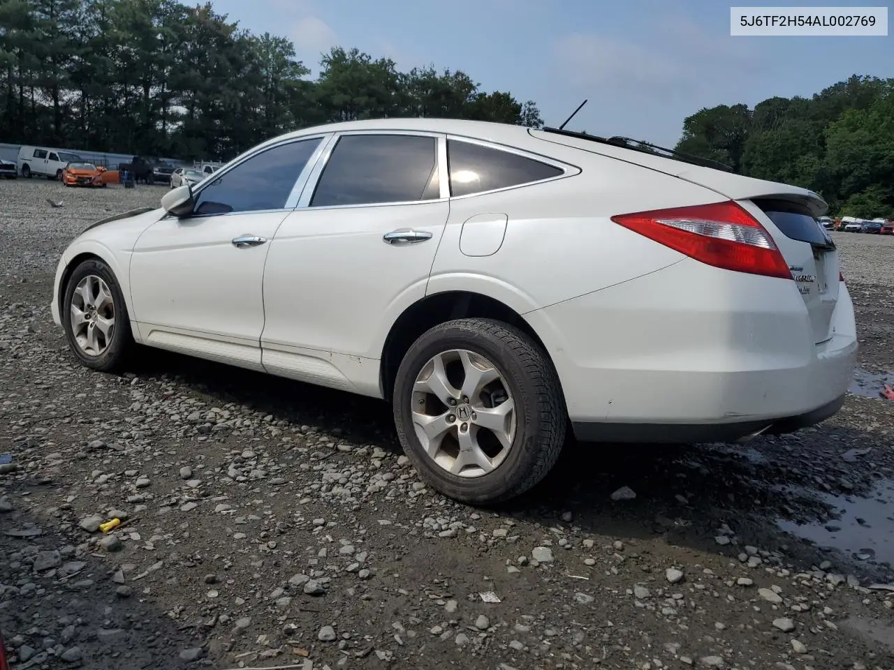 2010 Honda Accord Crosstour Exl VIN: 5J6TF2H54AL002769 Lot: 63029295