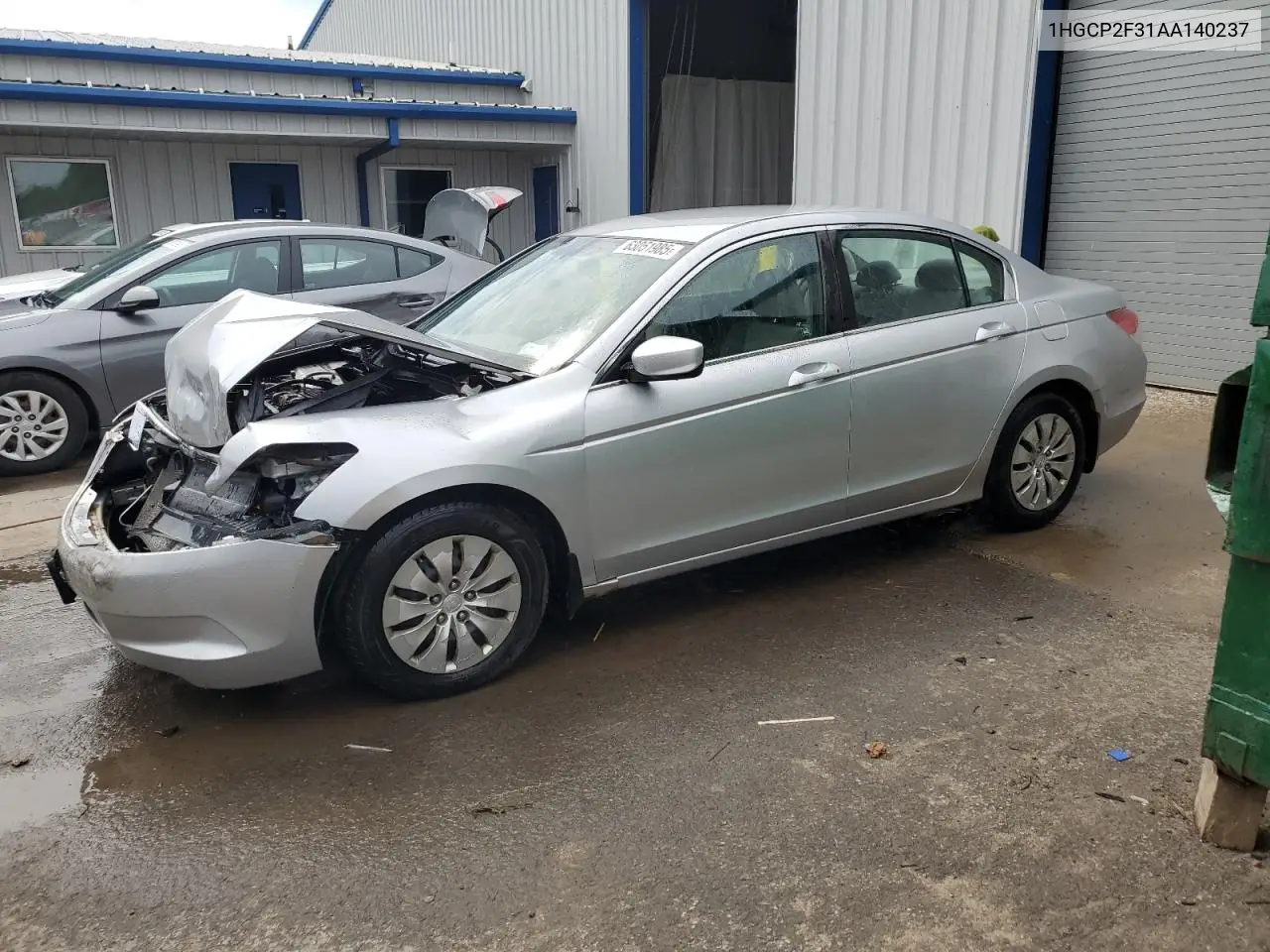 2010 Honda Accord Lx VIN: 1HGCP2F31AA140237 Lot: 63051985