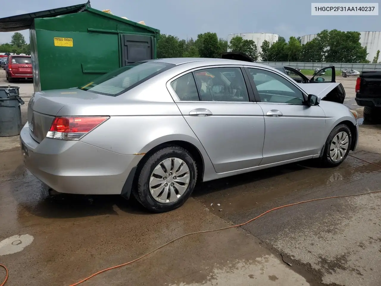 2010 Honda Accord Lx VIN: 1HGCP2F31AA140237 Lot: 63051985