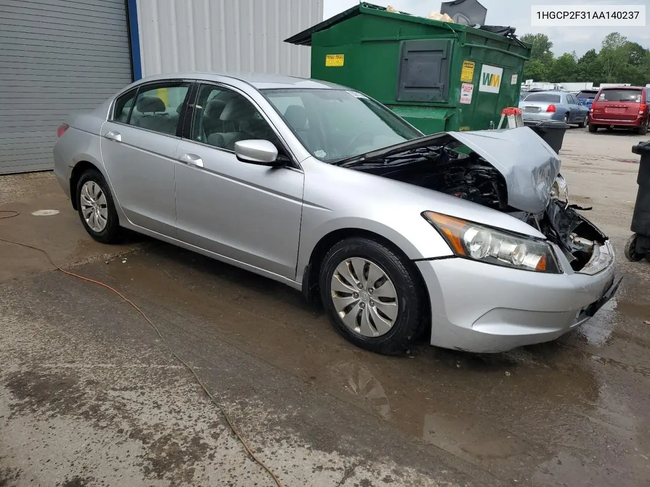 2010 Honda Accord Lx VIN: 1HGCP2F31AA140237 Lot: 63051985