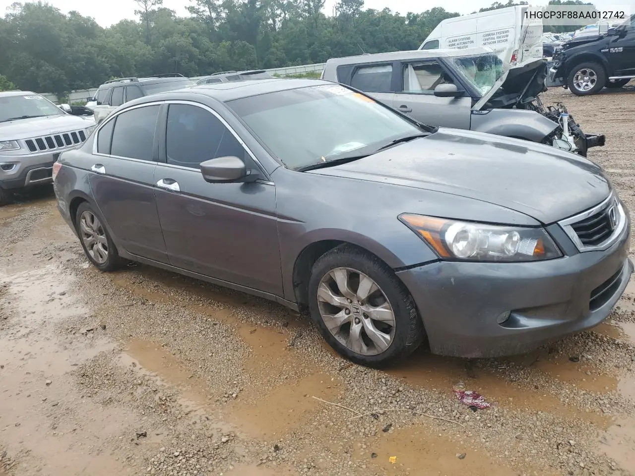 2010 Honda Accord Exl VIN: 1HGCP3F88AA012742 Lot: 63139605