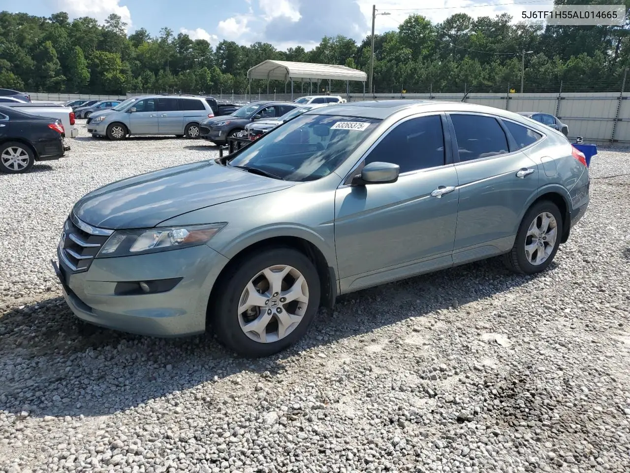 2010 Honda Accord Crosstour Exl VIN: 5J6TF1H55AL014665 Lot: 63265375