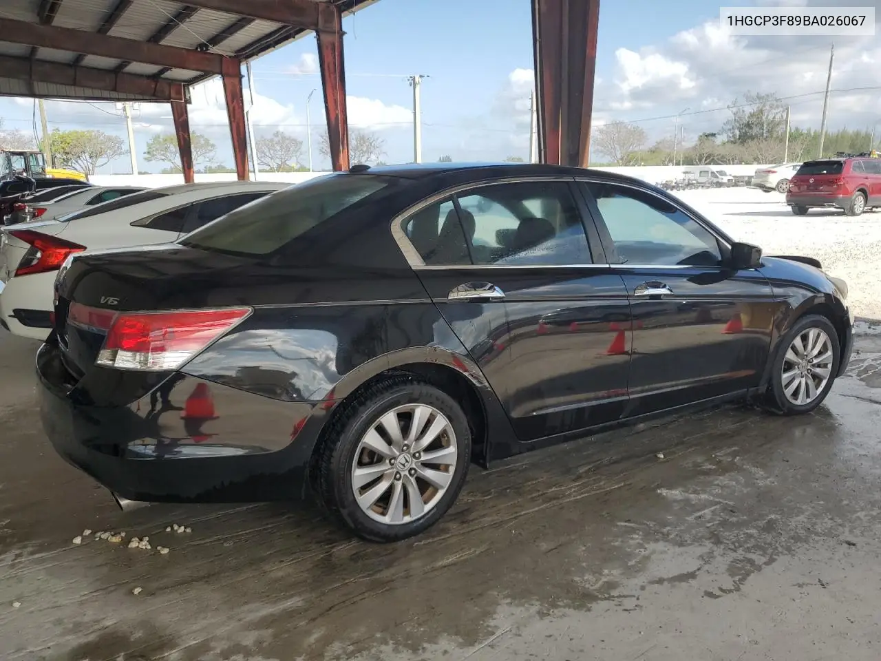 2011 Honda Accord Exl VIN: 1HGCP3F89BA026067 Lot: 56139485