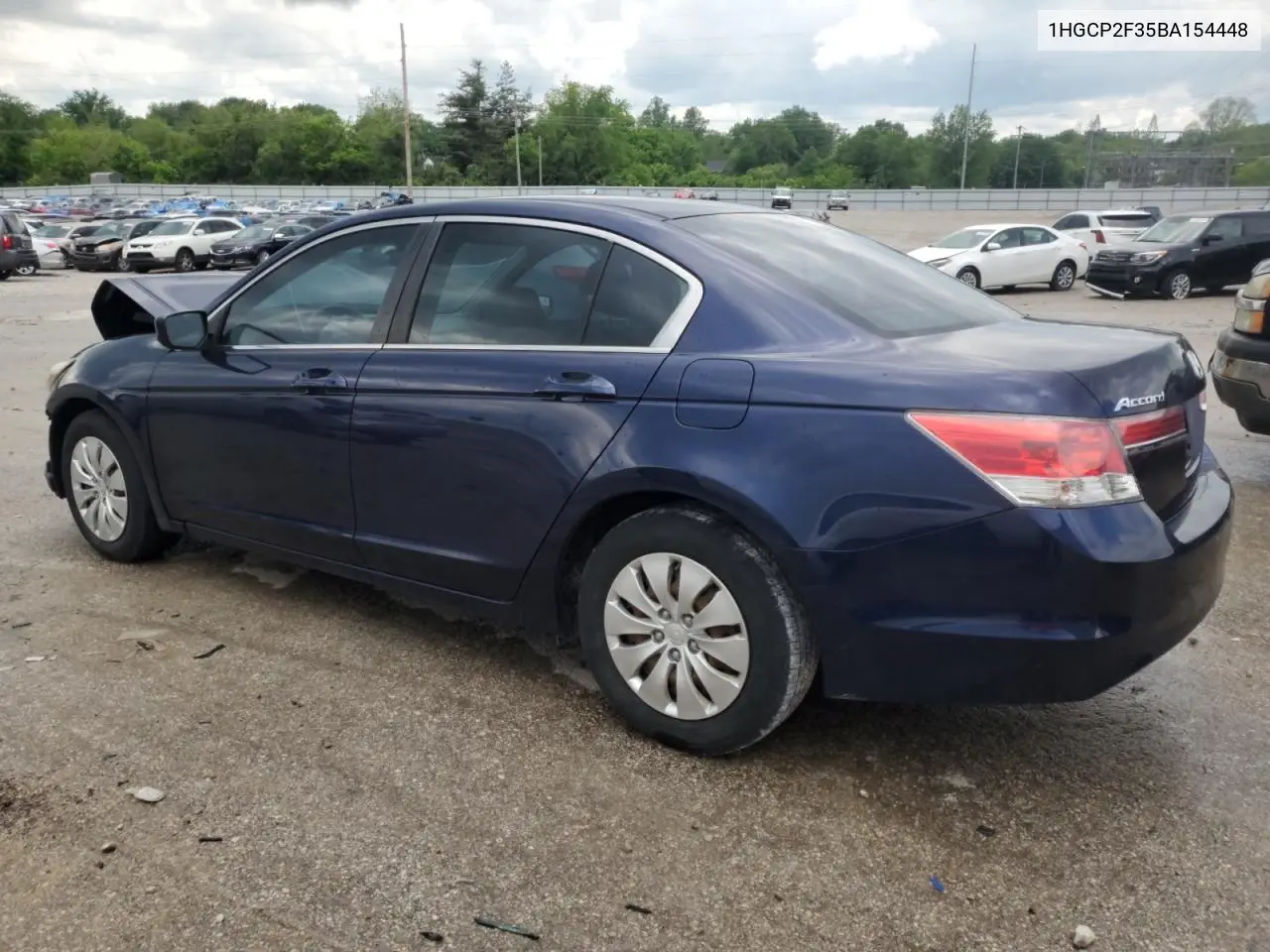 2011 Honda Accord Lx VIN: 1HGCP2F35BA154448 Lot: 56767135