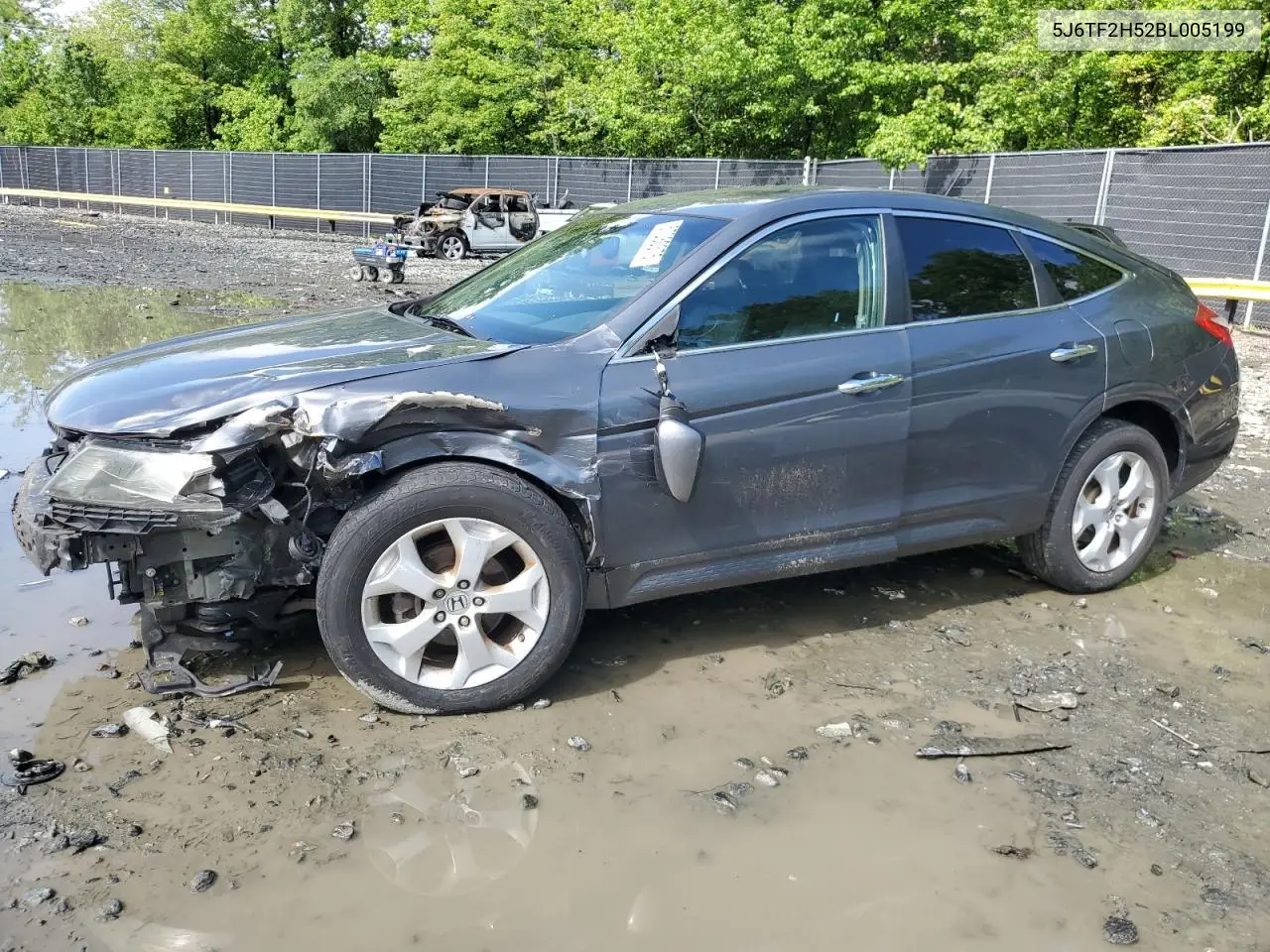 2011 Honda Accord Crosstour Exl VIN: 5J6TF2H52BL005199 Lot: 57080375