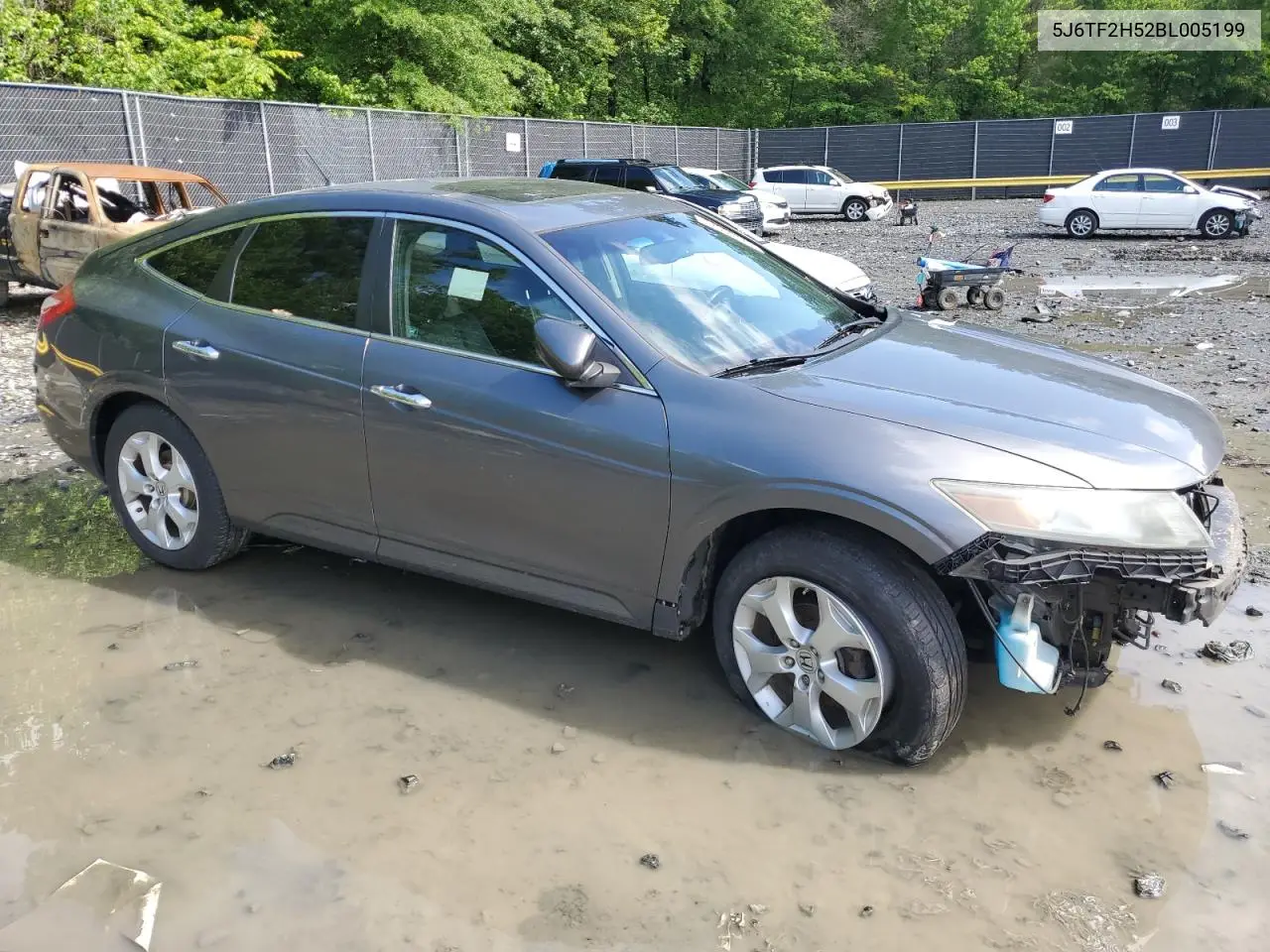 2011 Honda Accord Crosstour Exl VIN: 5J6TF2H52BL005199 Lot: 57080375