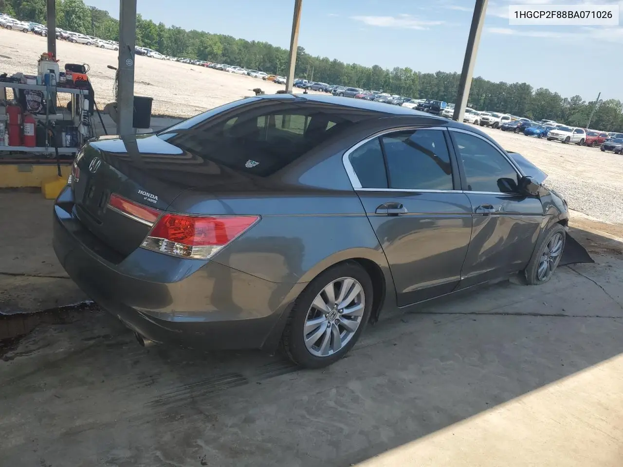 2011 Honda Accord Exl VIN: 1HGCP2F88BA071026 Lot: 57103885