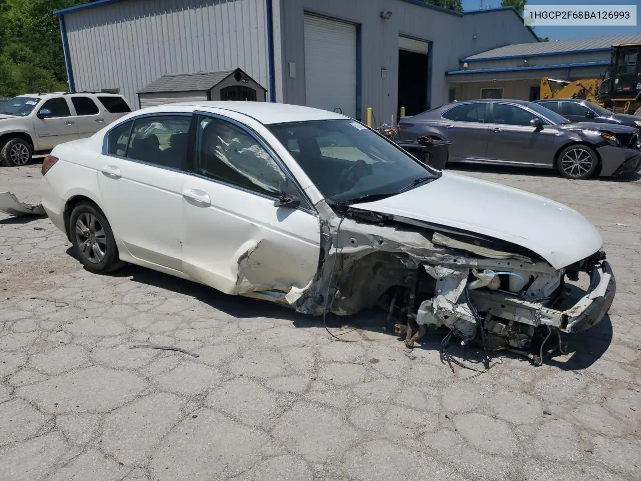 2011 Honda Accord Se VIN: 1HGCP2F68BA126993 Lot: 58605295