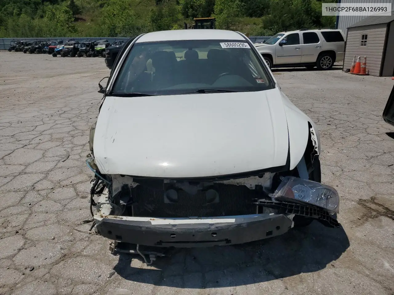 2011 Honda Accord Se VIN: 1HGCP2F68BA126993 Lot: 58605295
