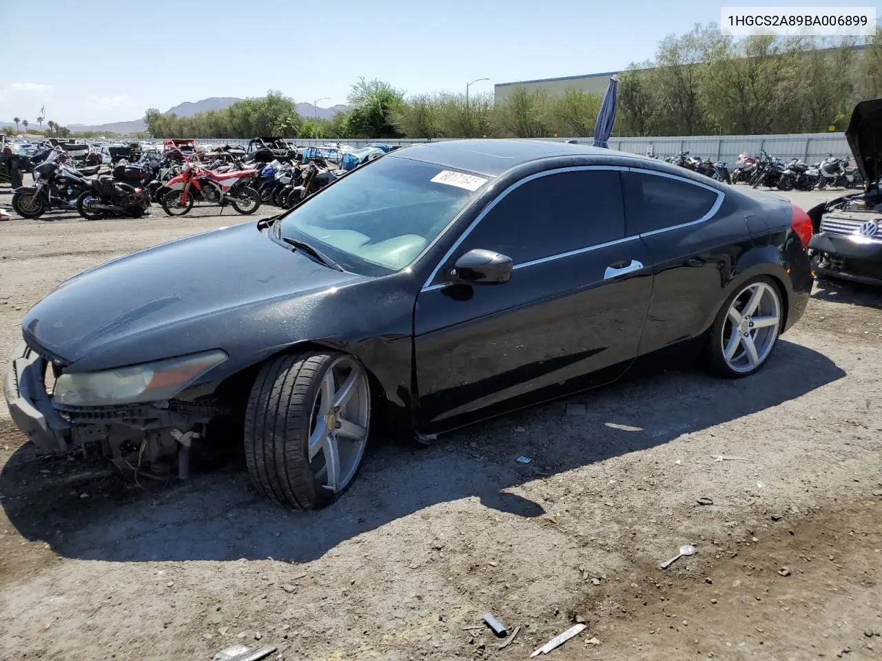 2011 Honda Accord Exl VIN: 1HGCS2A89BA006899 Lot: 60171645