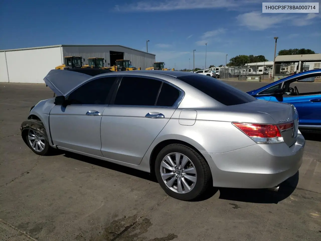 2011 Honda Accord Ex VIN: 1HGCP3F78BA000714 Lot: 61049185