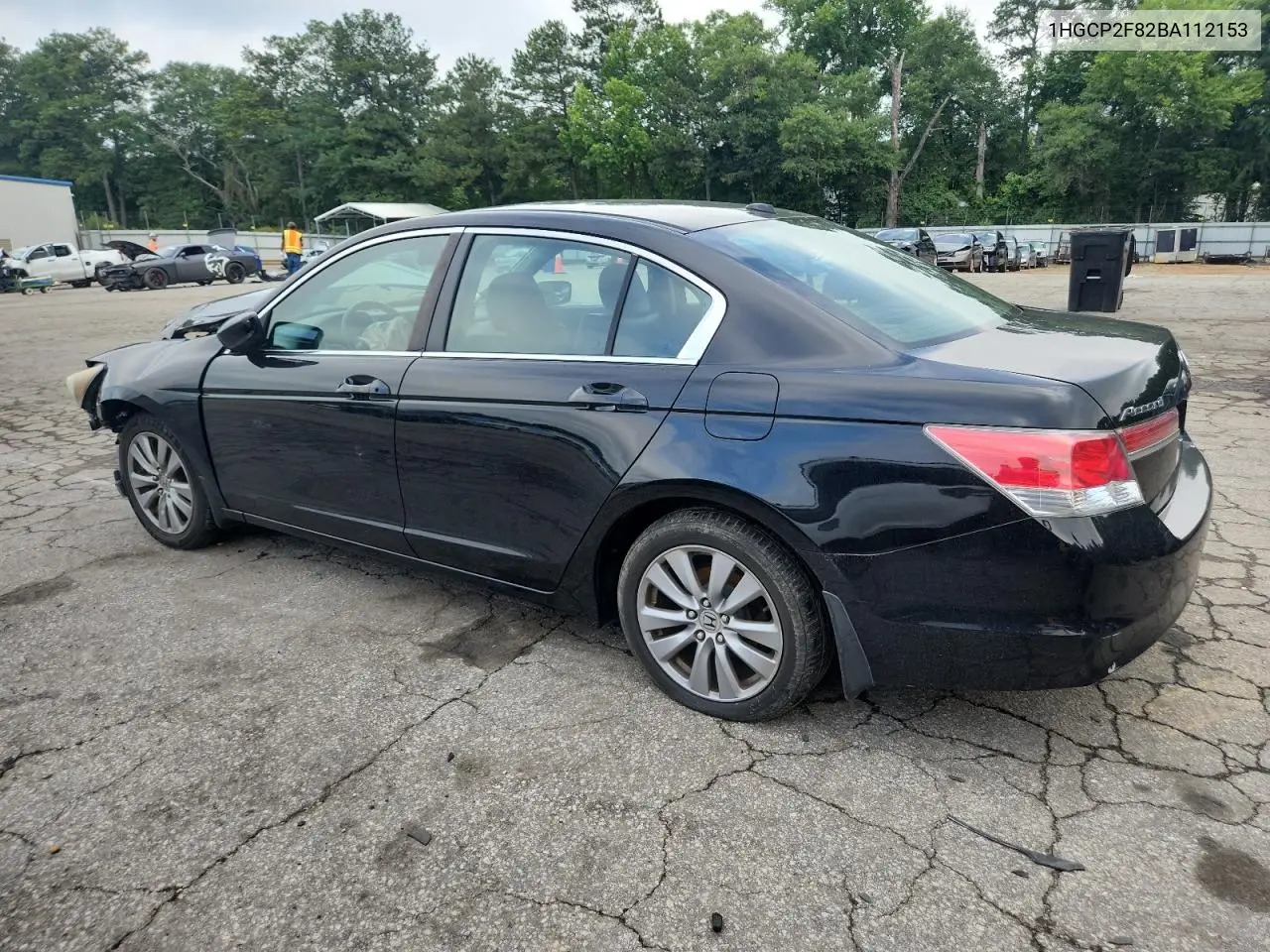 2011 Honda Accord Exl VIN: 1HGCP2F82BA112153 Lot: 61732735