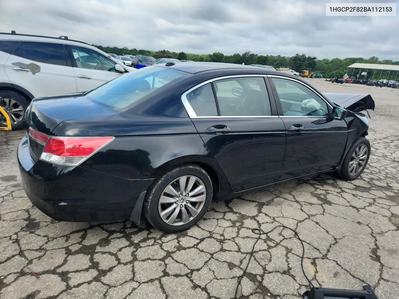 2011 Honda Accord Exl VIN: 1HGCP2F82BA112153 Lot: 61732735