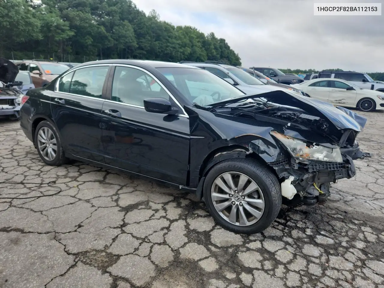 2011 Honda Accord Exl VIN: 1HGCP2F82BA112153 Lot: 61732735